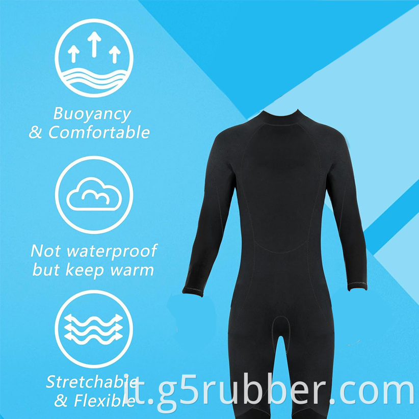 Youth Wetsuit 3mm Full Suit Neoprene Suit Long Sleeve Diving Suit